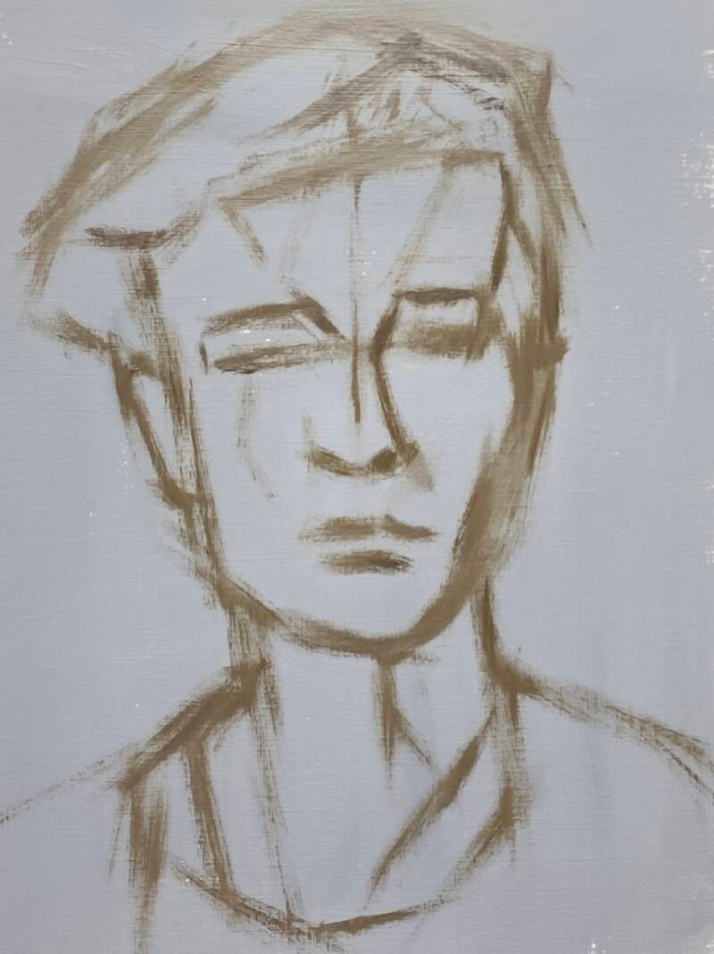 leer de opzet van een portret in de cursus bij Atelier Claar van Leent in een kleinegroep waar je veel persoonlijke aandacht en begeleiding krijgt