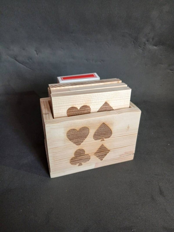 Coaster and Deck of Cards Set