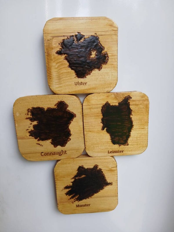 Magnet Coasters ( Provinces of Ireland)