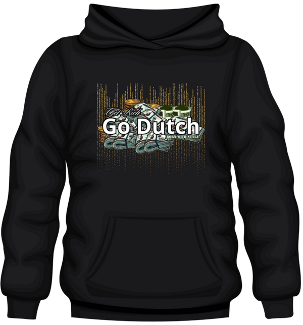 Hoodie / Zwart / Go Dutch