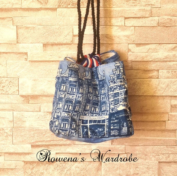 Kinchaku Drawstring Bag
