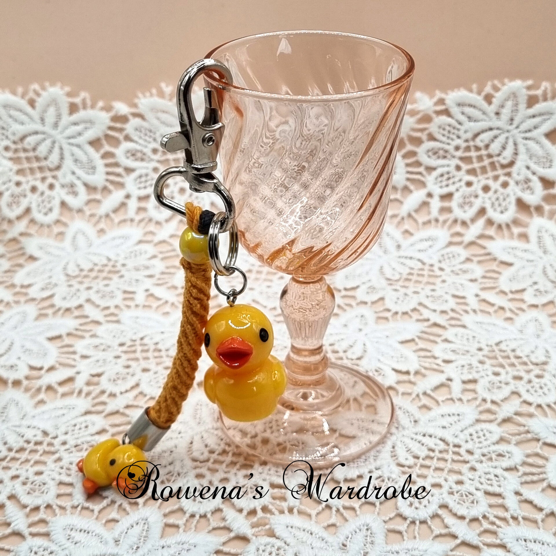 Rubber Duck Key Chain