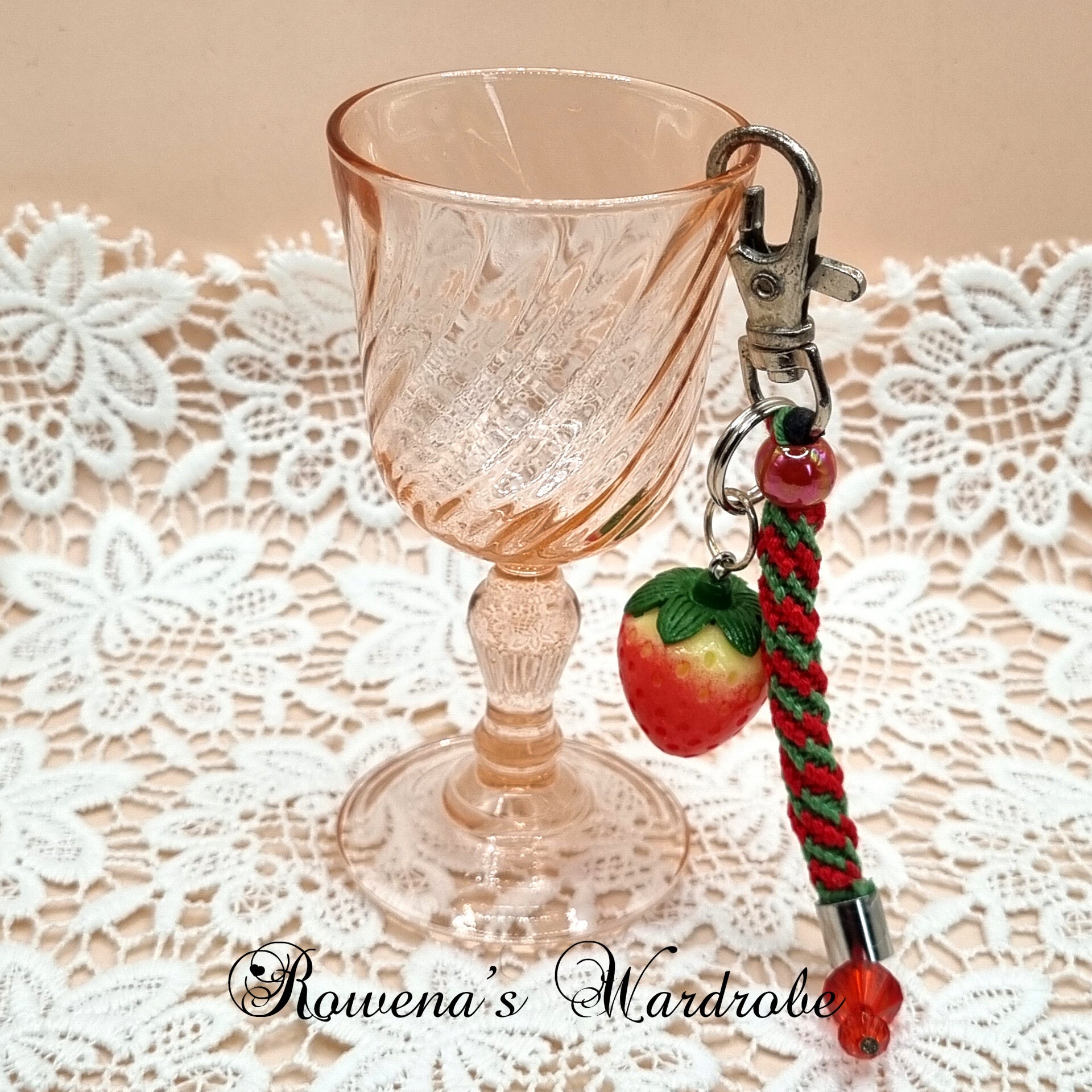 Strawberry Key Chain