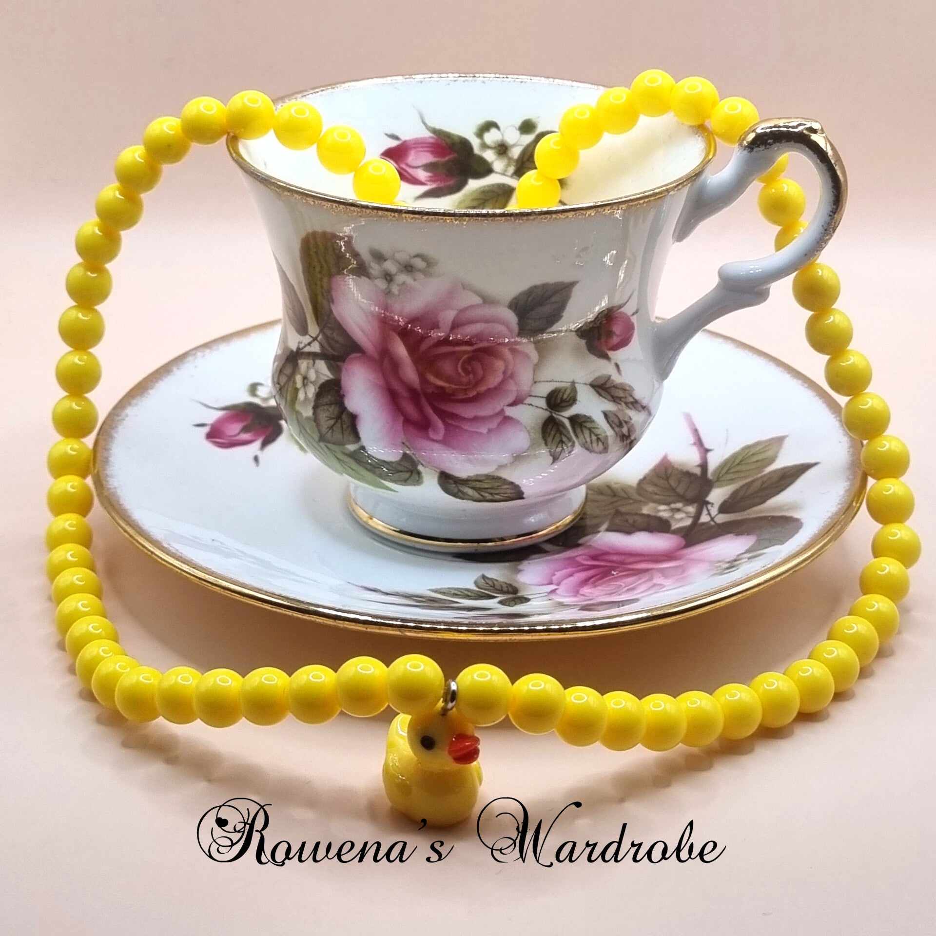 Sweet Lolita Rubber Duck Necklace