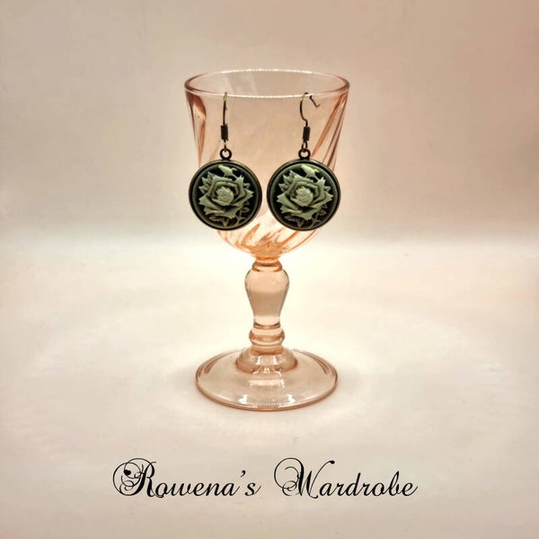 Cabochon Earrings