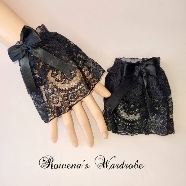 Gothic Lolita Wrist Cuffs