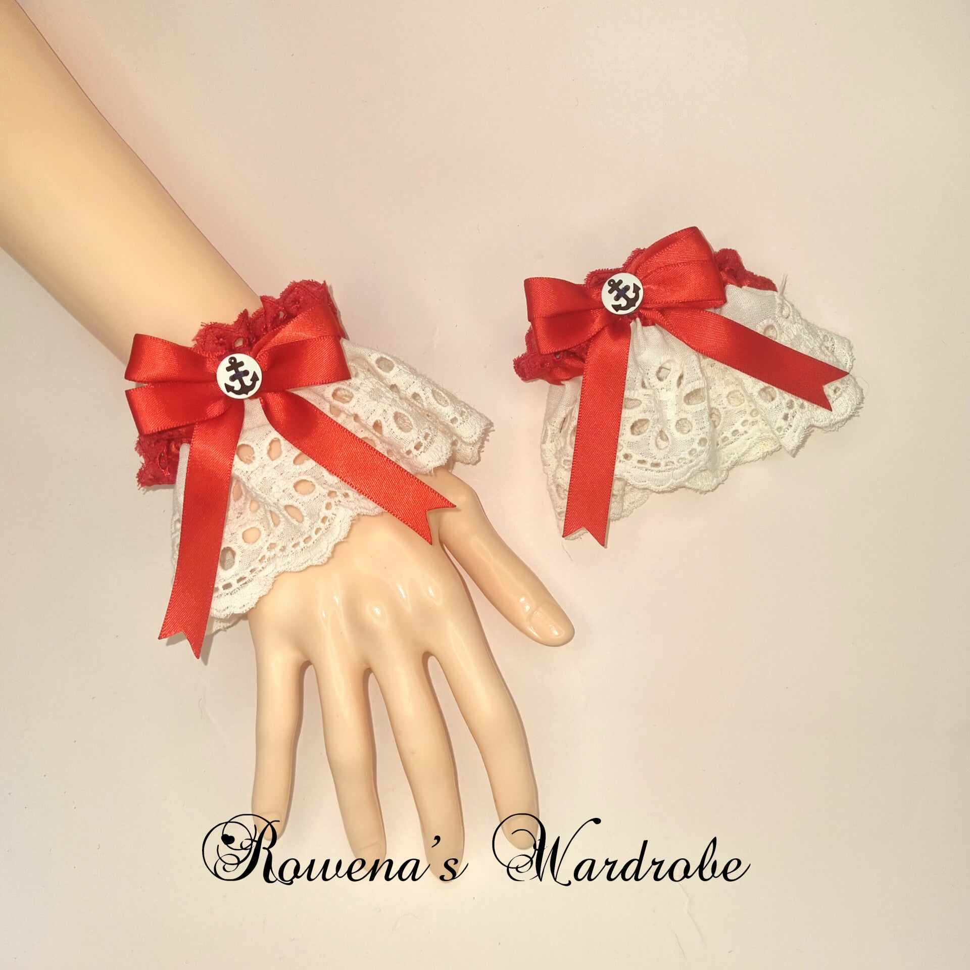 Sailor Lolita Wrist Cuffs