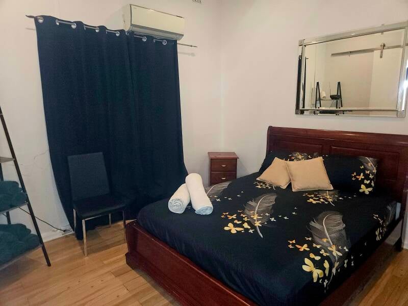 Comfortable relaxing welcoming room with large bed