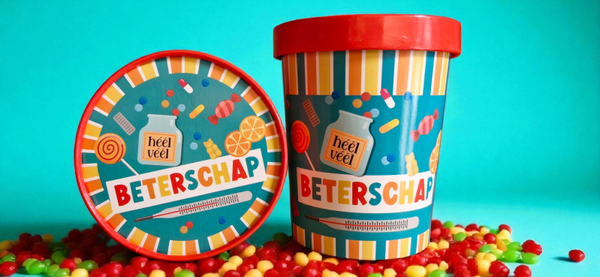 Potje met deksel om zelf te vullen