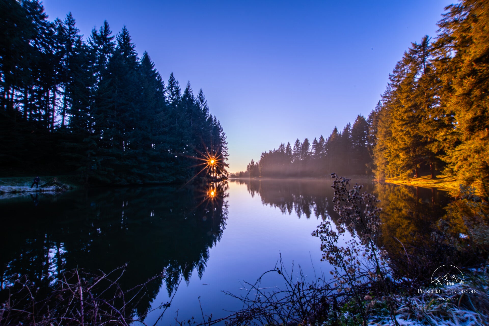 Reflets du crépuscule