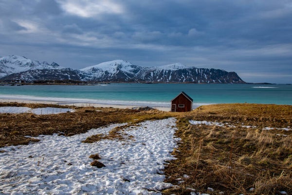 Eaux turquoises en Norvège