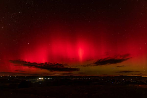 Flammes rouges dans les Monts du Lyonnais