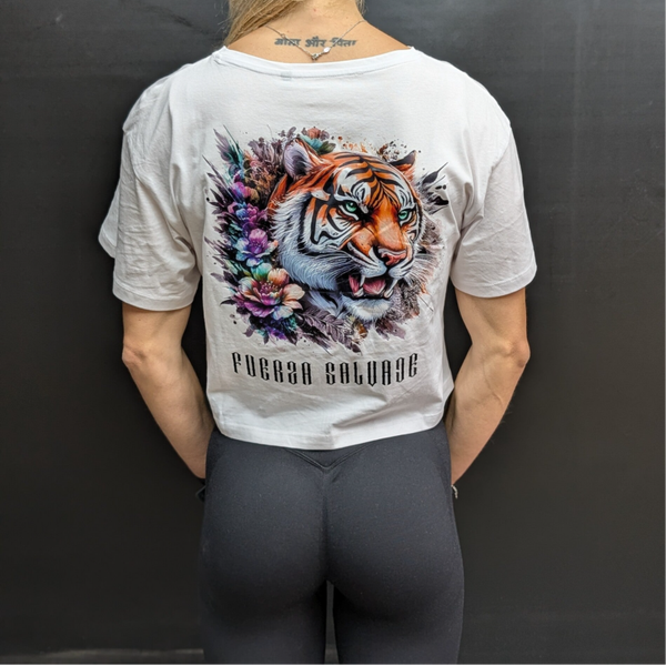 Crop Tee - Mystic Tiger