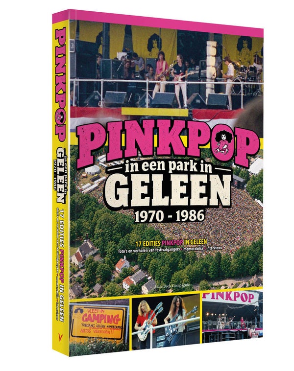 Pinkpop in een park in Geleen 1970-1986