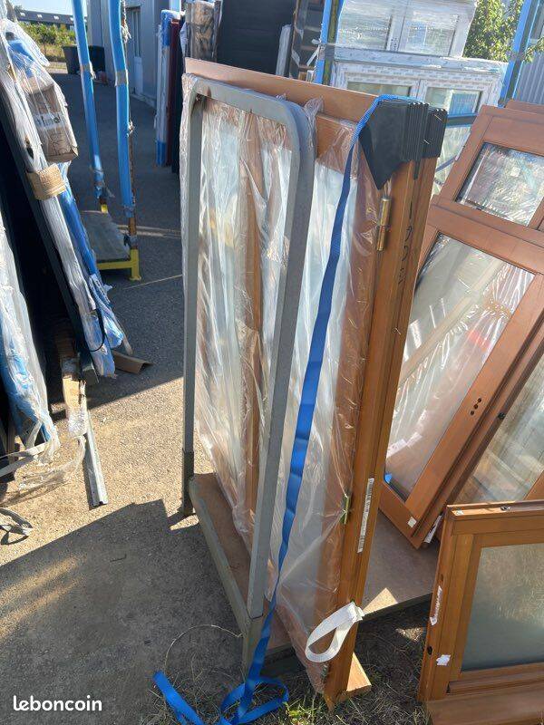 Fenêtre bois Lapeyre 105x128 cm double vantaux