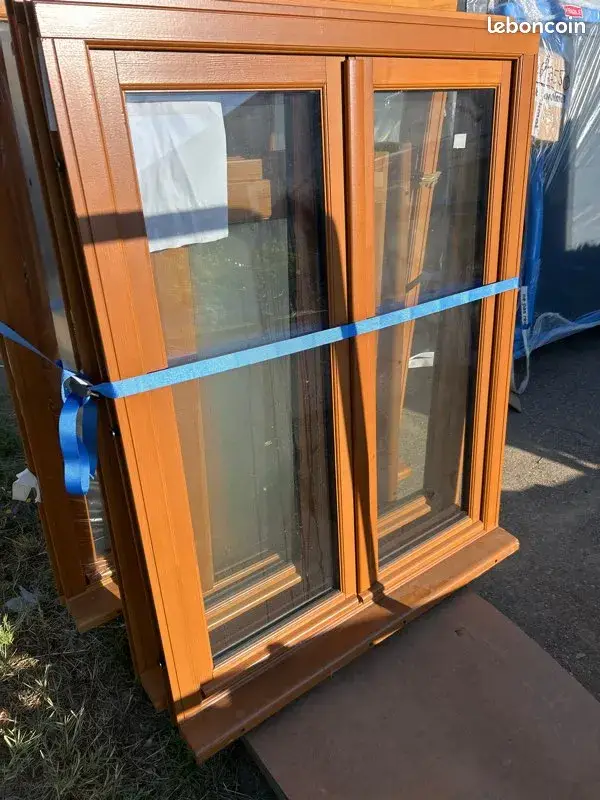 Fenêtre bois 99c125 cm Lapeyre