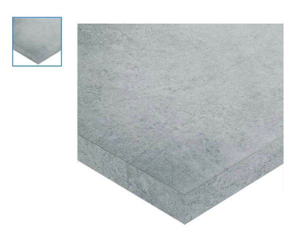 Plan de toilette aspect béton Harmon 94 cm