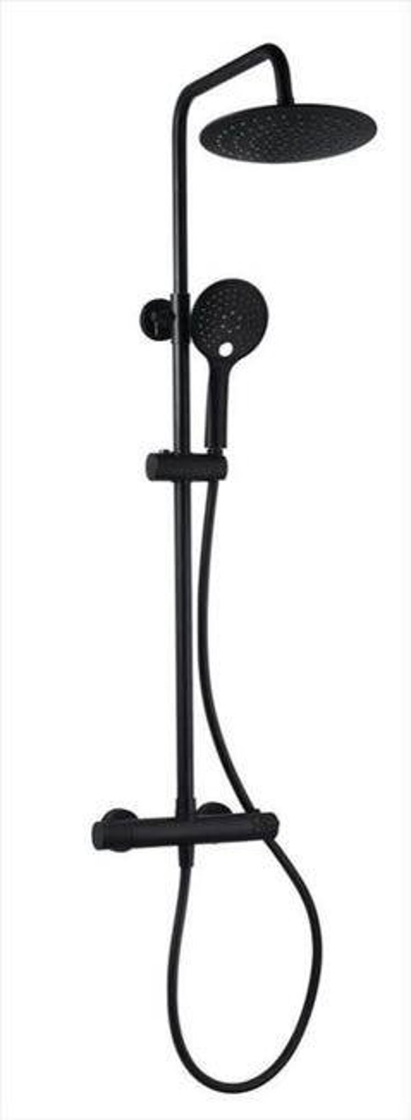 Colonne de douche thermostatique, ALLIBERT Loft-game colonne de douche, Noir