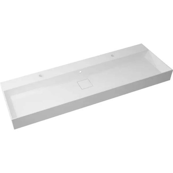 Plan vasque simple Pure Marbre de synthèse 150 cm