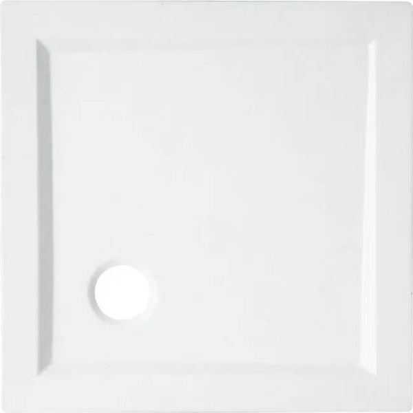 Receveur de douche standard, acrylique, blanc L.90 x l.90 cm, Essential SENSEA
