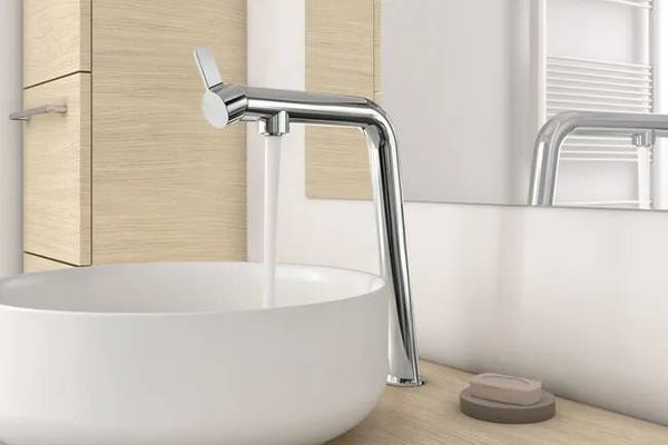 Mitigeur lavabo chromé brillant, SENSEA Eva XL