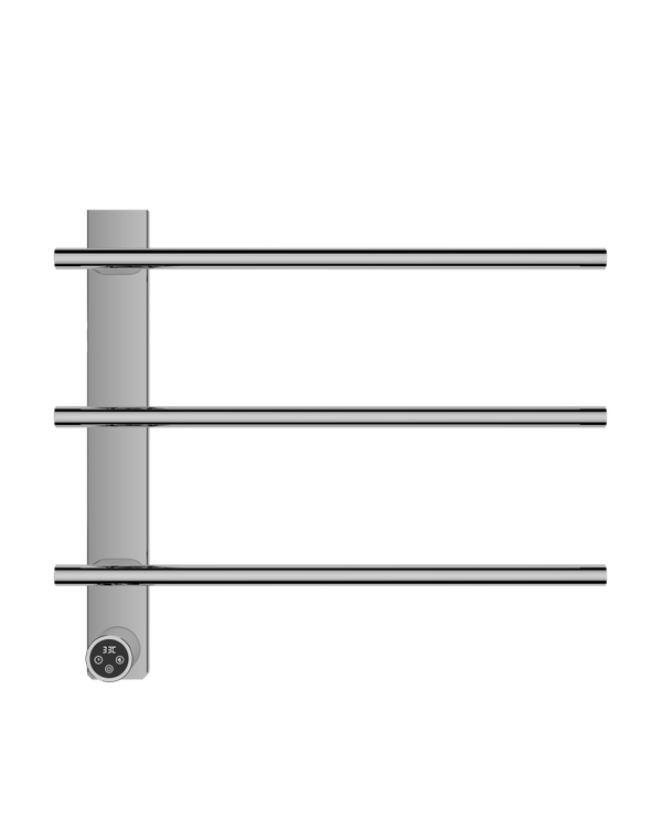 Séche serviette Design VJass chrome AL343 CH
