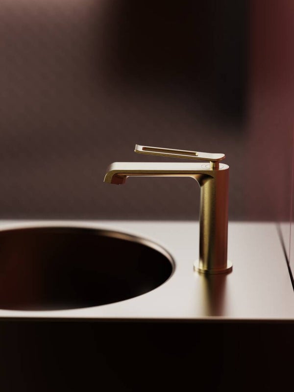 robinet design Bivtin or brossé B1002F