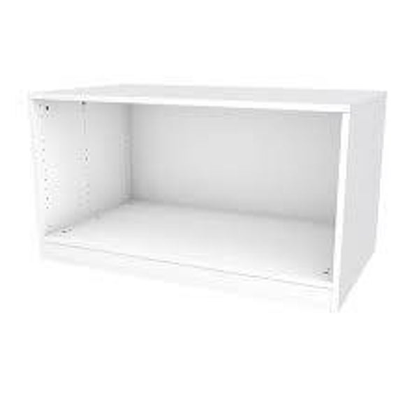 CAISSON BLANC L100 P 56,6 H 54,6 cm