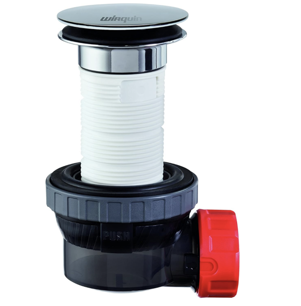 Bonde siphon NANO 6.7 Wirquin hauteur 100 mm