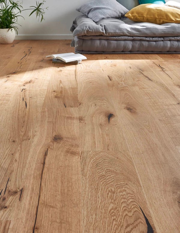Parquet chêne contrecollé Piada large