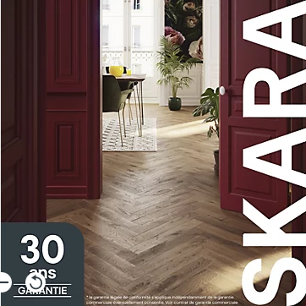 Parquet Skara XXL  en baton rompu