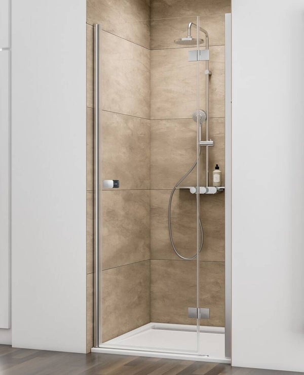 Porte pivotante 120 CM MASTERCLASS 2  SCHULTE 8 MM anticalcaire  ouverture à droite