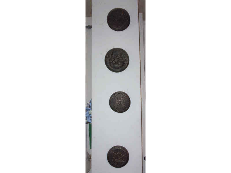 Moon Gazing Hare, Sleeping Hare,  Boxing Hares &amp; Three Hares Plaques