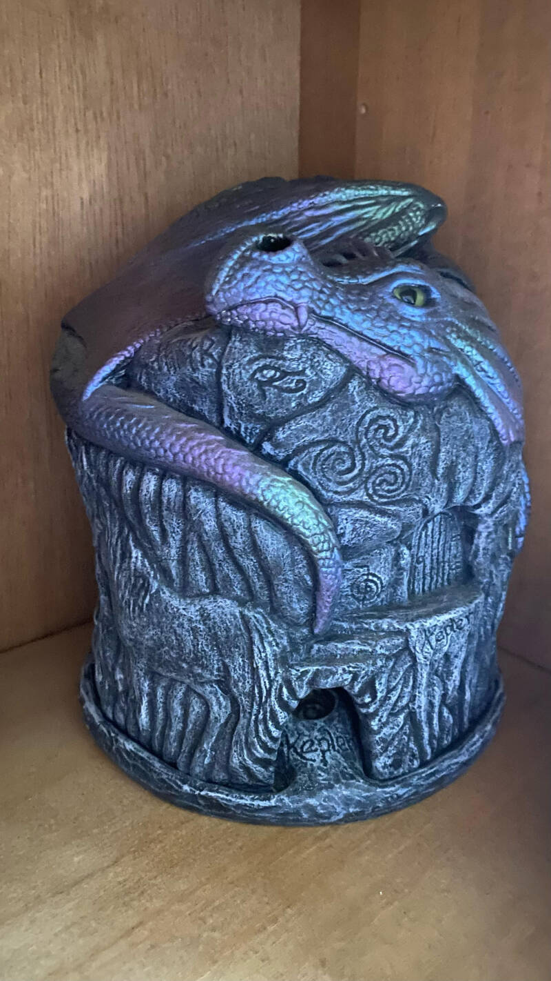Kepler the smoking dragon