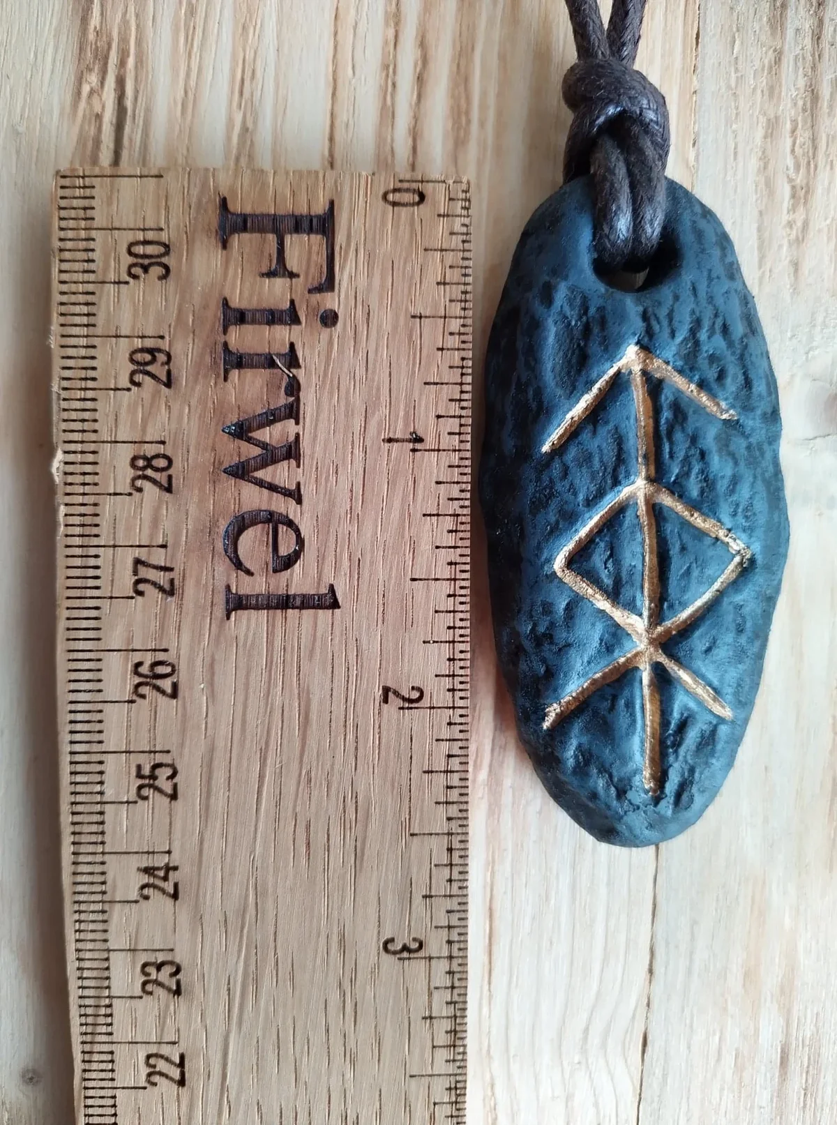 'Protection' Viking Bind Rune rear view car mirror hanger gift for ...