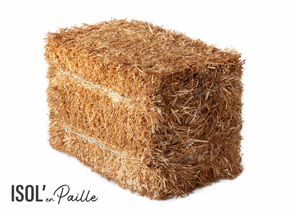 Botte de paille calibrée