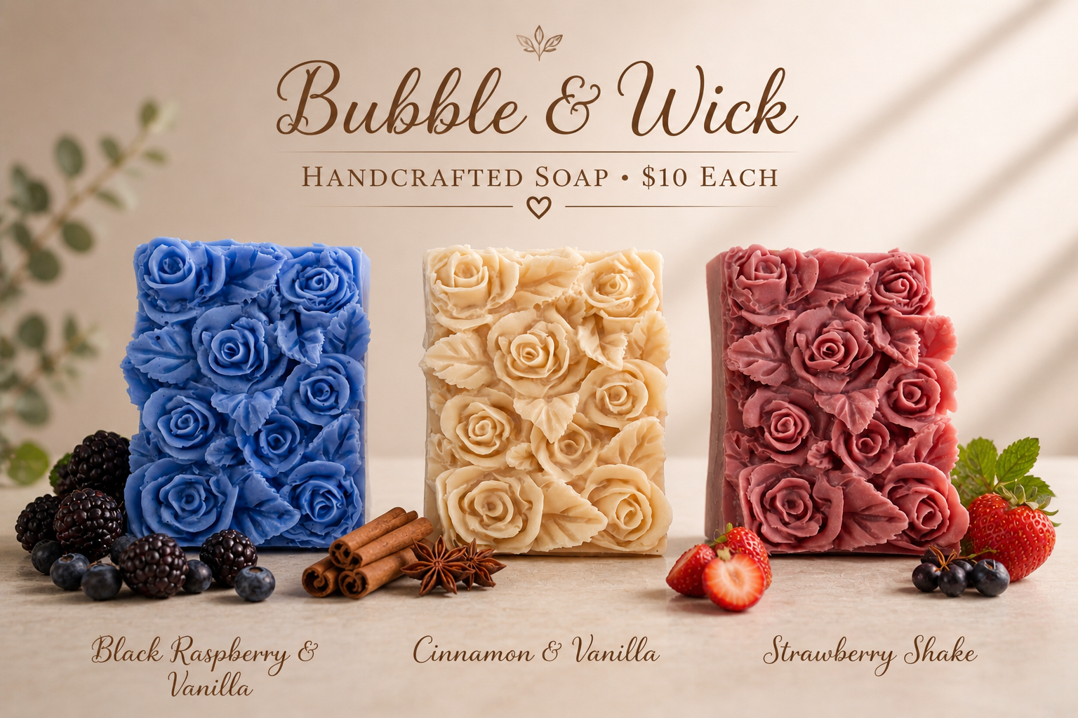 Rose Soap Gift Sets