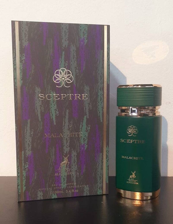 SCEPTRE MALACHITE MAISON ALHAMBRA