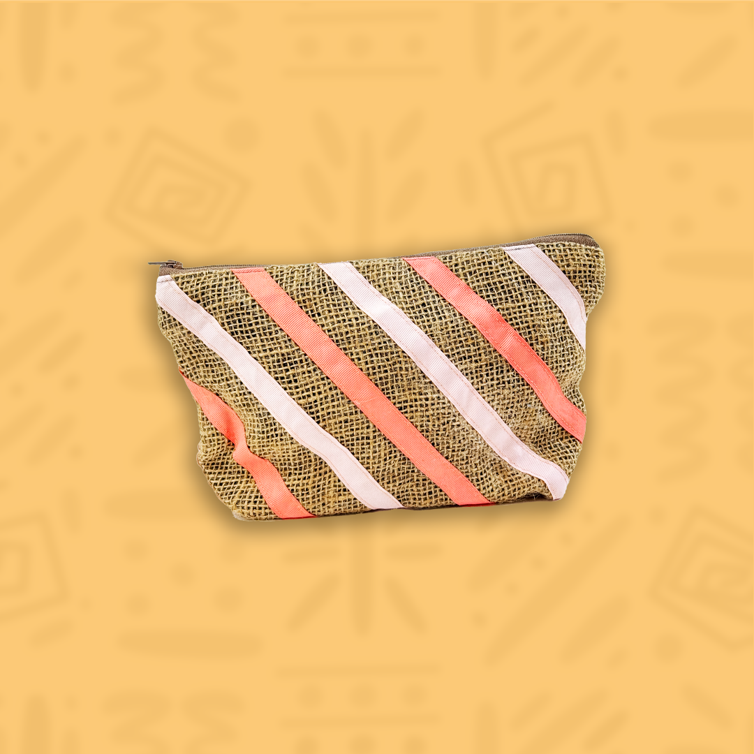 Rozige Jute Toilettas