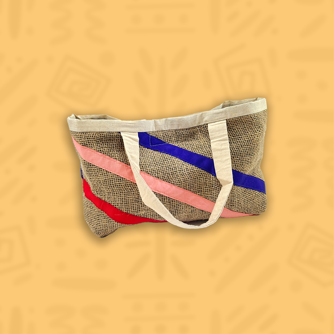 Blozende Jute Handtas