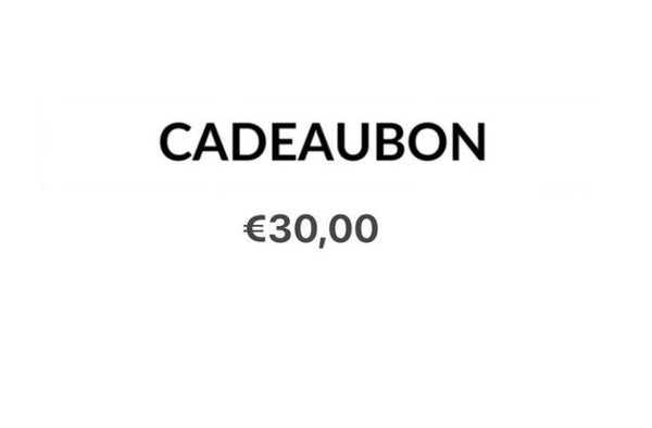 Cadeaubon €30