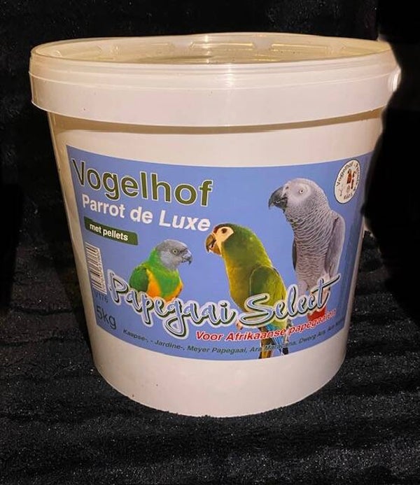 Papegaai select met pellets 5 kg