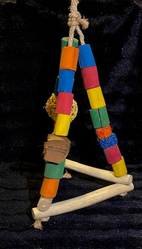 MINI TRIANGLE SWING PERCH