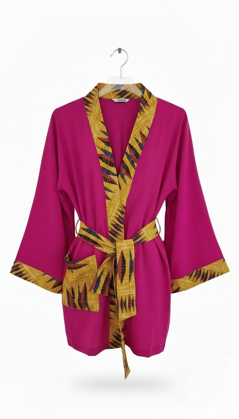 kimono Ethnique Klaman court