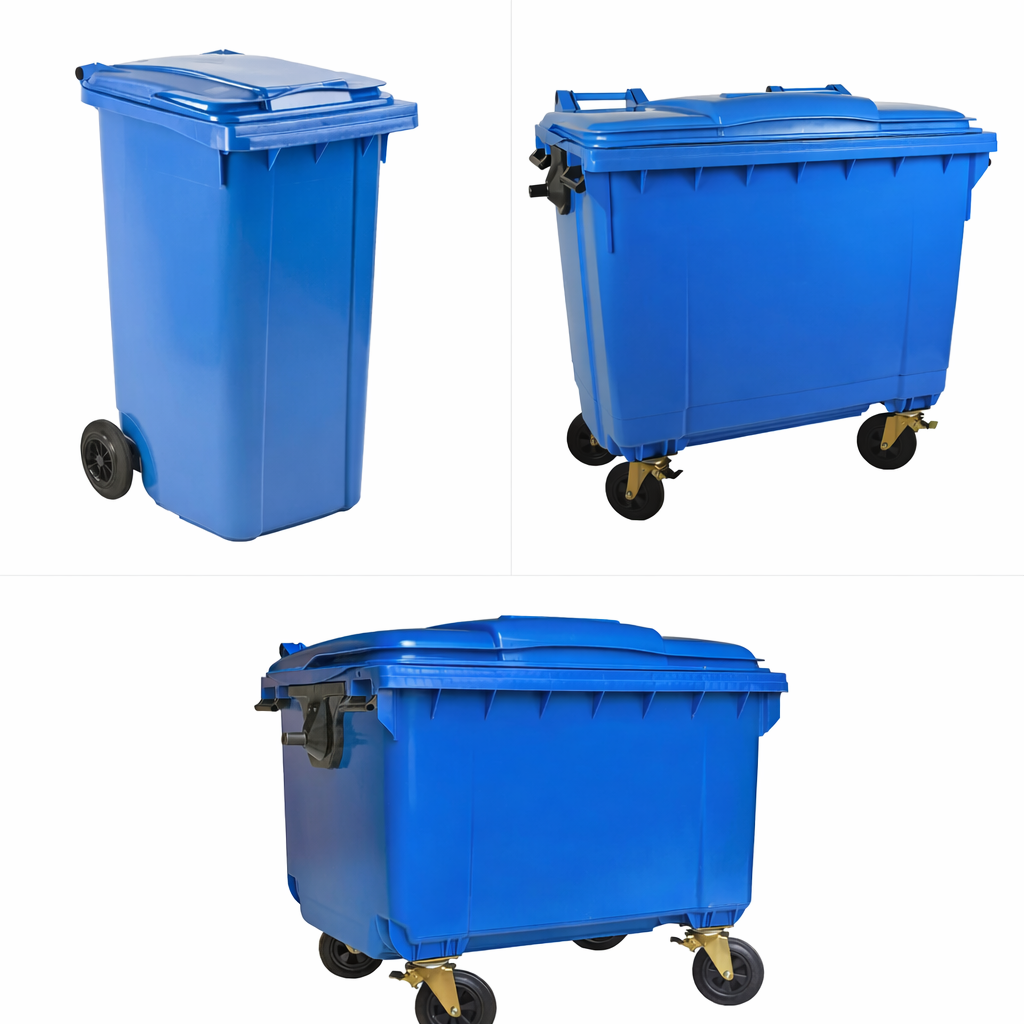 oud papier container 1 x per 2  weken ledigen