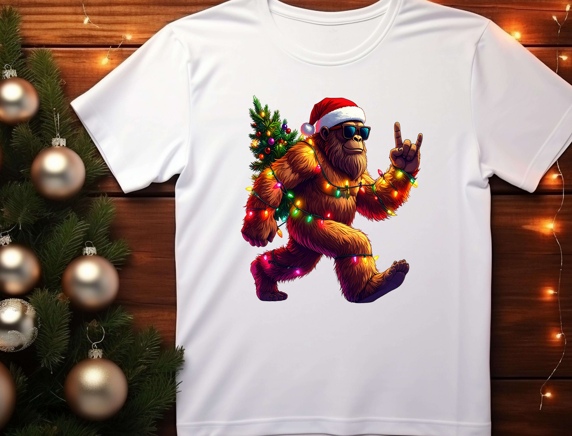 Christmas Sasquatch