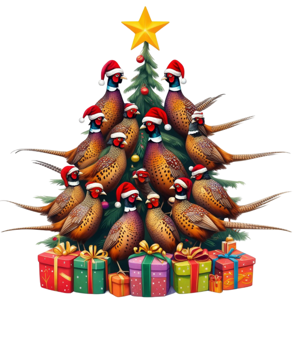 Pheasent Christmas Tree