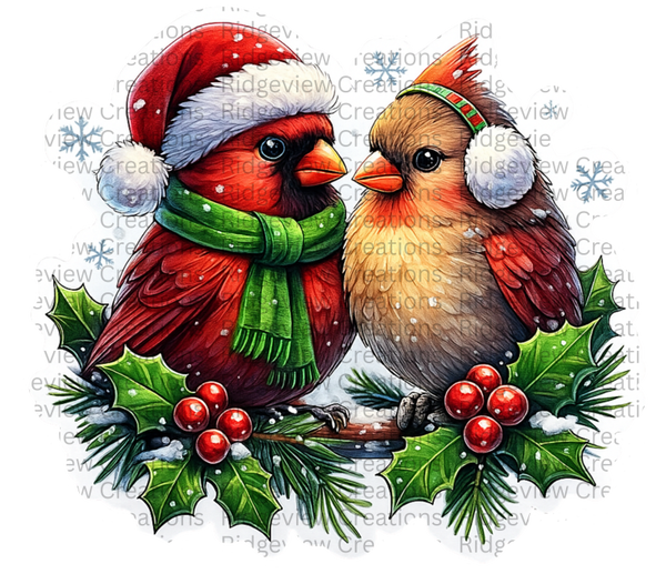 Christmas Cardinals