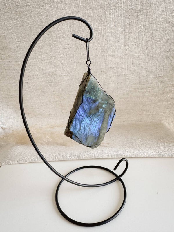 Labradoriet ruw aan houder