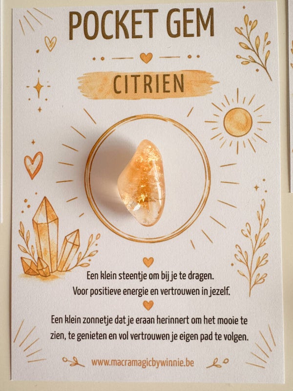 Pocket Gem - Citrien